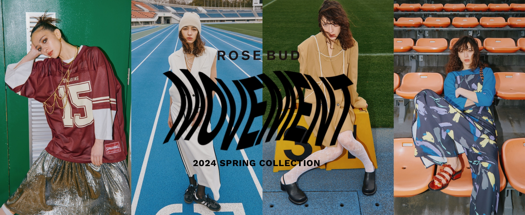 【ROSE BUD】2024 SPRING COLLECTION LOOK公開！