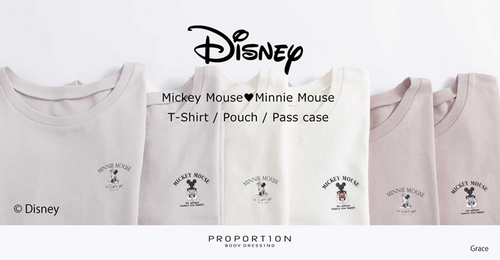 「PROPORTION BODY DRESSING」から別注のDisneyデザインアイテムが登場
