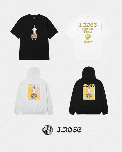 「HUF & STONES THROW」PRESENTS 