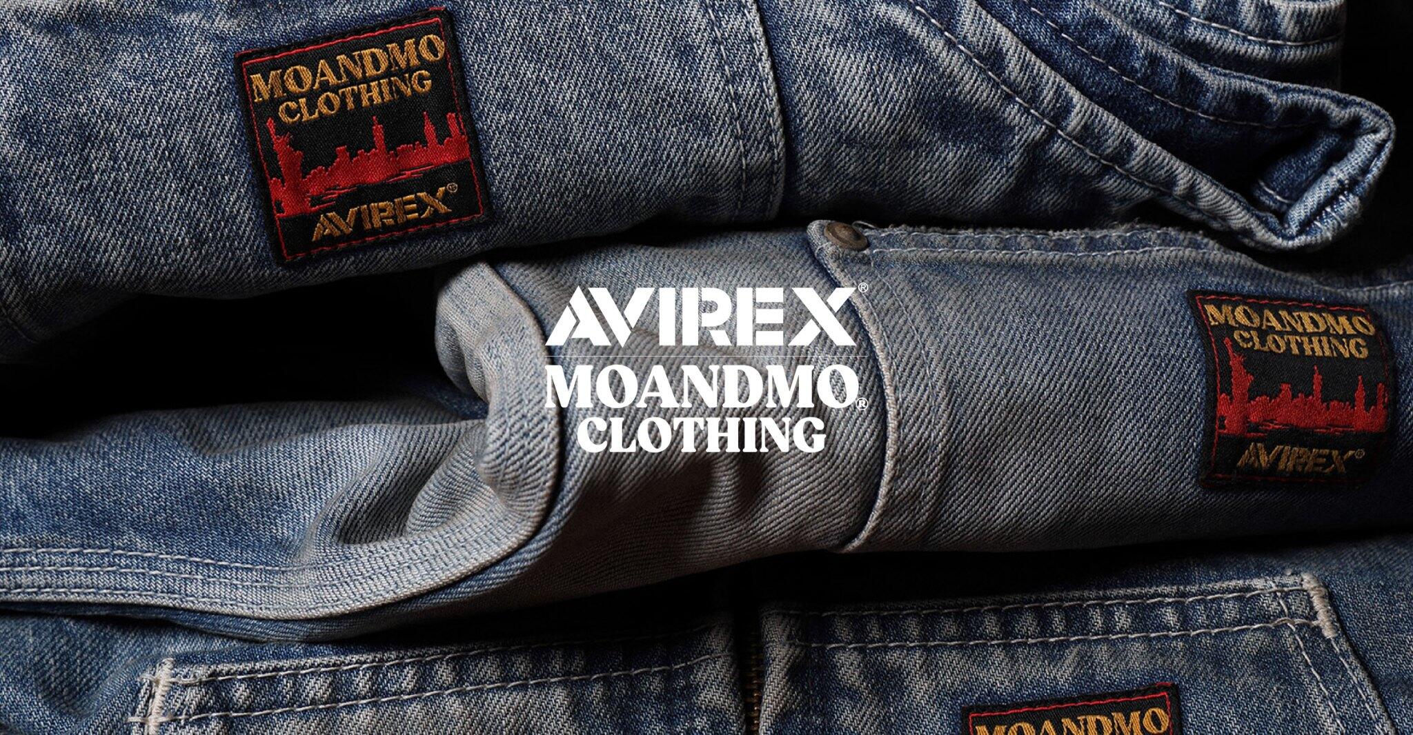 「AVIREX」×「MOANDMO®CLOTHING」コラボ第2弾発売！