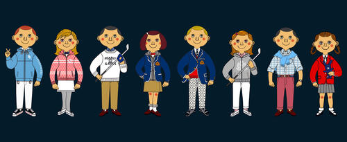 穂積和夫氏による特別イラストレーションを公開 「パーリーゲイツ」2026年春コレクションのテーマ「TAKE PG」を発表