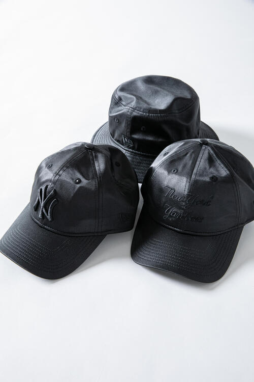 「NANO・universe」×「NEWERA®」サテン素材の別注アイテム3型が2月20日発売