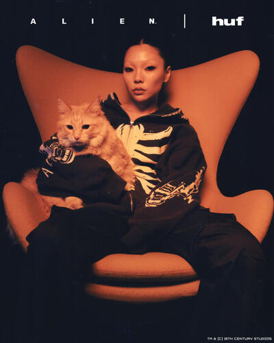 「huf」X「ALIEN」リリース！