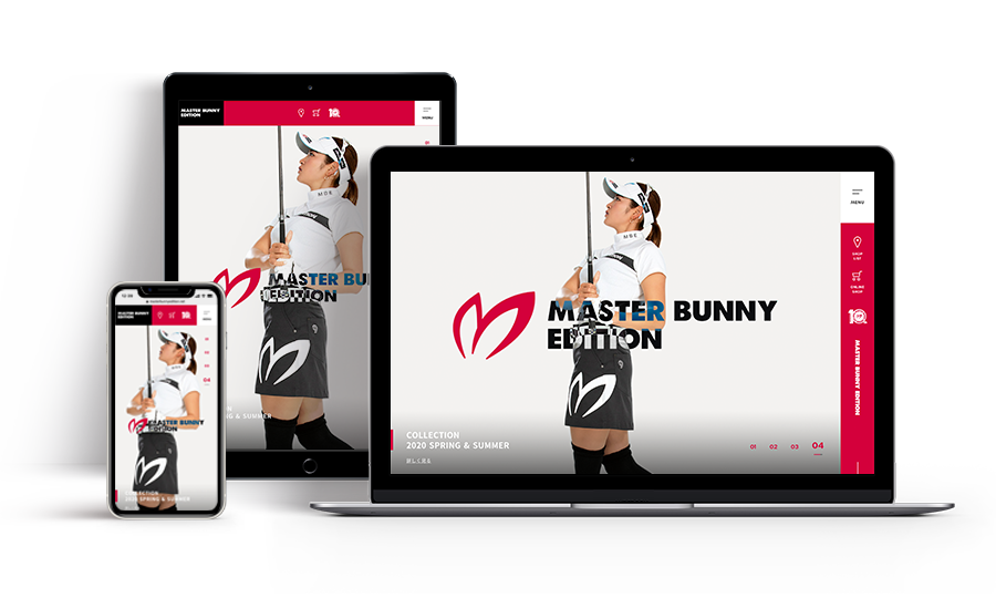 MASTER BUNNY EDITIONのオフィシャルブランドサイトをリニューアル