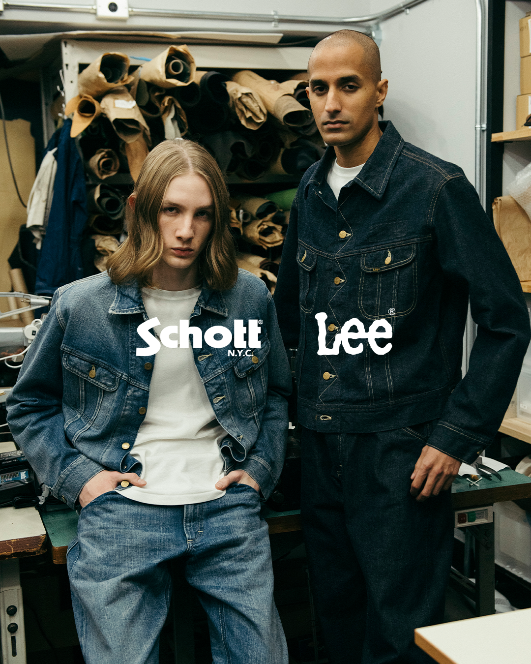 Schott×LEEの初のコラボレーションアイテムが登場！ | TSI HOLDINGS