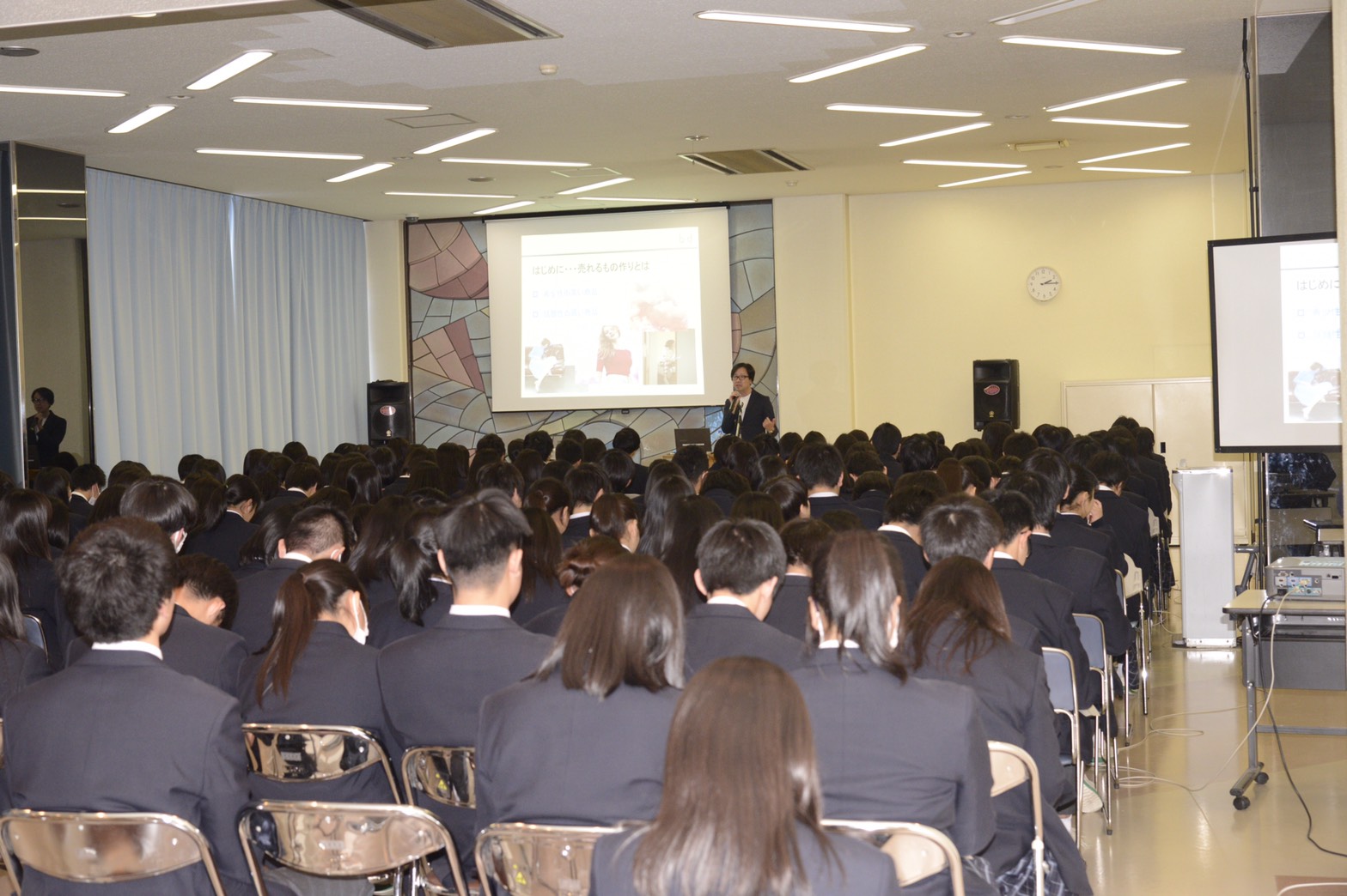 東京都立第一商業高等学校にて特別講義【コミュニティへの参画】