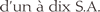d'un à dix co.,ltd